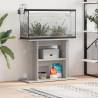 Aquarium Stand Grey Sonoma 80x35x60 cm Engineered Wood Colour grey sonoma Size 80 x 35 x 60 cm 