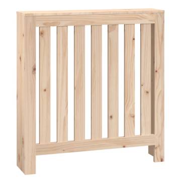 Radiator Cover 79.5x19x84 cm - Solid Pine Wood | HipoMarket