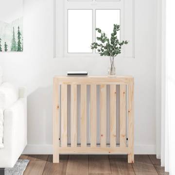 Radiator Cover 79.5x19x84 cm - Solid Pine Wood | HipoMarket