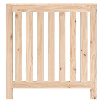 Radiator Cover 79.5x19x84 cm - Solid Pine Wood | HipoMarket