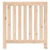 Radiator Cover 79.5x19x84 cm - Solid Pine Wood | HipoMarket