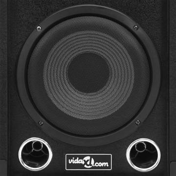 Professional Passive Hifi Stage Speakers - 800W Black (2 pcs)