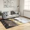 Rug Washable Multicolour 160x230 cm Anti Slip Colour gold and white Size 160 x 230 cm 