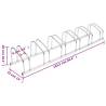 Bike Rack for 6 Bikes - Durable Galvanised Steel Storage