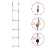 5-Step Ladder 210 cm Solid Pinewood for Kids - Safe & Fun