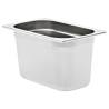 Gastronorm Containers 4 pcs GN 1/4 150 mm Stainless Steel