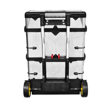 3-Part Rolling Tool Box - Versatile Storage Solution