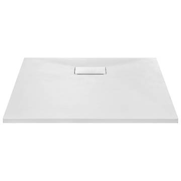 Shower Base Tray SMC White 80x80 cm - Durable & Modern Design