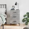 Modern Concrete Grey Bedside Cabinet | Hipomarket UK