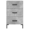 Modern Concrete Grey Bedside Cabinet | Hipomarket UK