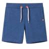 Kids' Dark Blue Melange Shorts with Drawstring - Size 92