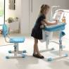 Vipack Adjustable Kids Desk Comfortline 301 - Light Blue/White