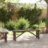 Garden Bench 115 cm Solid Wood Fir - Stylish Outdoor Seating