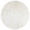 Rug OVIEDO Short Pile Cream Ø 200 cm - Soft & Stylish Decor