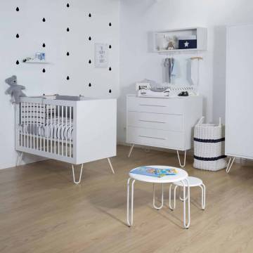 CHILDHOME Cloud Shelf - Stylish Metal Shelf for Kids Room