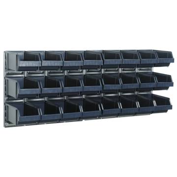 Raaco Bin Wall Panel x2 with 24 Bins | Organise Tools Efficiently