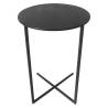 Lesli Living Xavi Black Side Table - 35x60 cm | Hipomarket