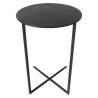 Lesli Living Xavi Black Side Table - 35x60 cm | Hipomarket