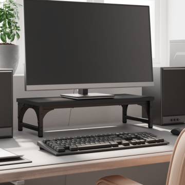 Monitor Stand Black | Ergonomic & Adjustable - HipoMarket UK