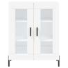 Elegant Highboard White - 69.5x34x180 cm | Hipomarket