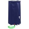 Water Tank with Tap Foldable 100 L PVC Colour blue Size 100 l Quantity in Package 1 