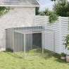 Dog House with Run - Anthracite 153x194 cm | HipoMarket