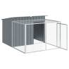 Dog House with Run - Anthracite 153x194 cm | HipoMarket