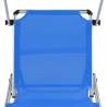 Folding Sun Lounger with Roof - Comfortable & Portable