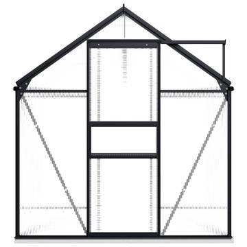 Anthracite Aluminium Greenhouse | 4.75 m² Capacity - HipoMarket