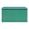 Durable Metal Garden Shed - 257x298 cm Green Storage Solution