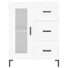 Stylish Highboard White 69.5x34x180 cm - Durable & Elegant