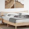 Headboard 180 cm Solid Wood Pine Colour natural Size 180 cm Quantity in Package 1 