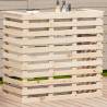 Outdoor Bar Table 113.5x50x103 cm Solid Wood Pine Colour natural pine Size 113,5 x 50 x 103 cm Quantity in Package 1 