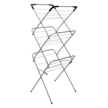 Metaltex 3-Tier Drying Rack Tec Concerto Slim - 9.5m Capacity