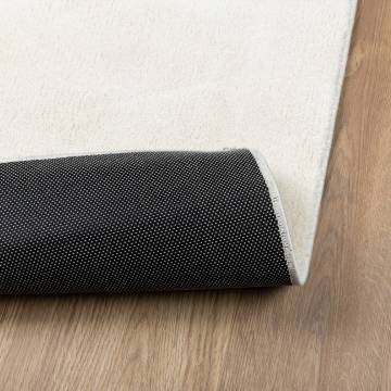 Rug OVIEDO Short Pile Cream - 120x170 cm | Hipomarket UK