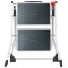 Hailo Mini 2-Step Steel Stepladder - Compact & Easy to Store