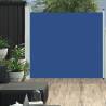 Patio Retractable Side Awning 170x300 cm Blue Colour blue Size 170 x 300 cm Quantity in Package 1 