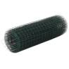 Chicken Wire Fence Steel with PVC Coating 10x0.5 m Green Colour green Size 10 x 0.5 m Quantity in Package 1 Mesh size 16 x 16 mm 