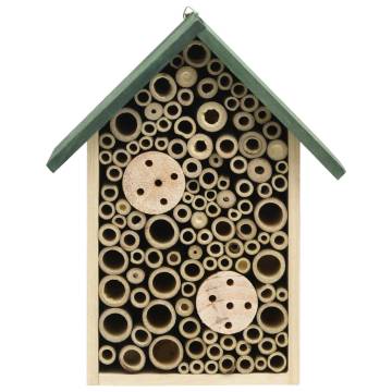 Insect Hotels 2 pcs - Solid Firwood | HipoMarket