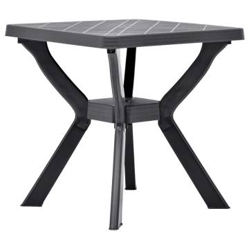 Bistro Table Anthracite 70x70 cm - Durable Outdoor Furniture