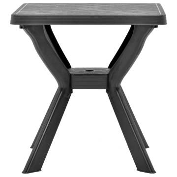 Bistro Table Anthracite 70x70 cm - Durable Outdoor Furniture