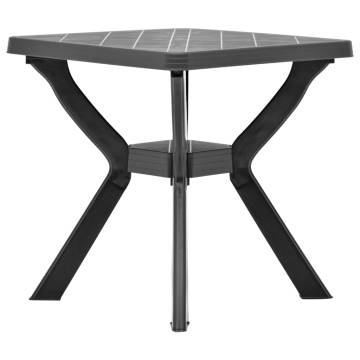 Bistro Table Anthracite 70x70 cm - Durable Outdoor Furniture