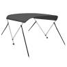 2 Bow Bimini Top Anthracite - 180x150x110 cm | HipoMarket