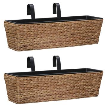 Garden Planters 2 pcs Water Hyacinth | Hipomarket UK