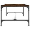 Stylish Smoked Oak Coffee Table | 100x50x35 cm | Hipomarket