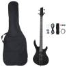 Electric Bass Guitar for Beginners - Black 4/4 | HipoMarket