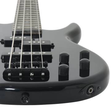 Electric Bass Guitar for Beginners - Black 4/4 | HipoMarket