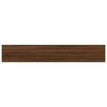 Wall Shelves 4 pcs Brown Oak - Stylish Storage Solutions