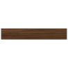 Wall Shelves 4 pcs Brown Oak - Stylish Storage Solutions