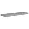 Stylish Grey Floating Wall Shelves - Set of 2 | HipoMarket